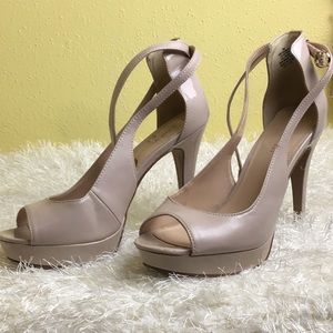 Nine West Nude Heels